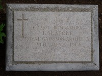 Struma Military Cemetery - Stone, I H